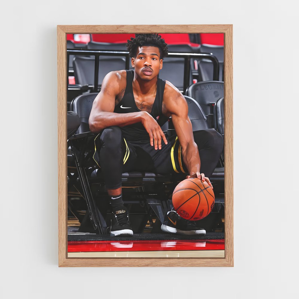Poster Heatwave Dunk – affiche Basketball (vue 4)